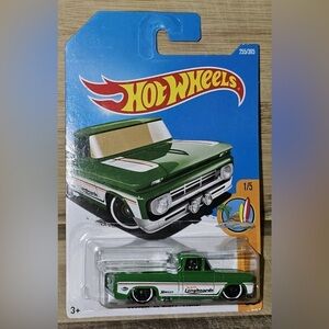 Hot Wheels Surf's Up 1/5 (2015) Green Custom '62 Chevy Pickup Truck 255/365 NEW